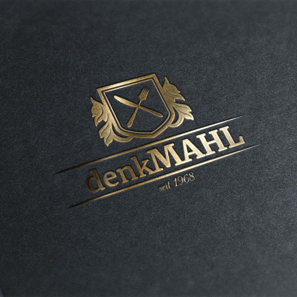 denkMAHL Logo Entwicklung